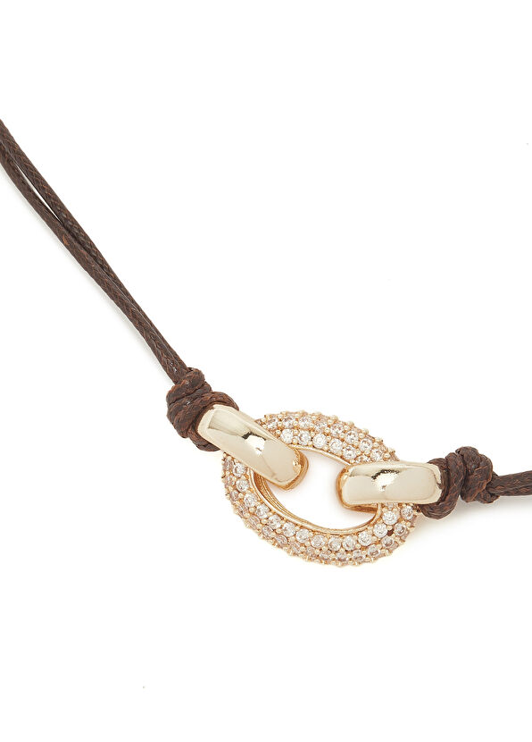 Beymen Club Dark Brown Stones Women's Necklace - 2