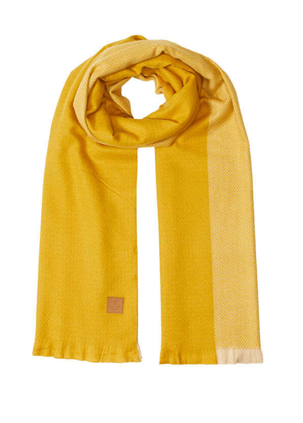 Beymen Club Sarı Kadın Atkı - 1