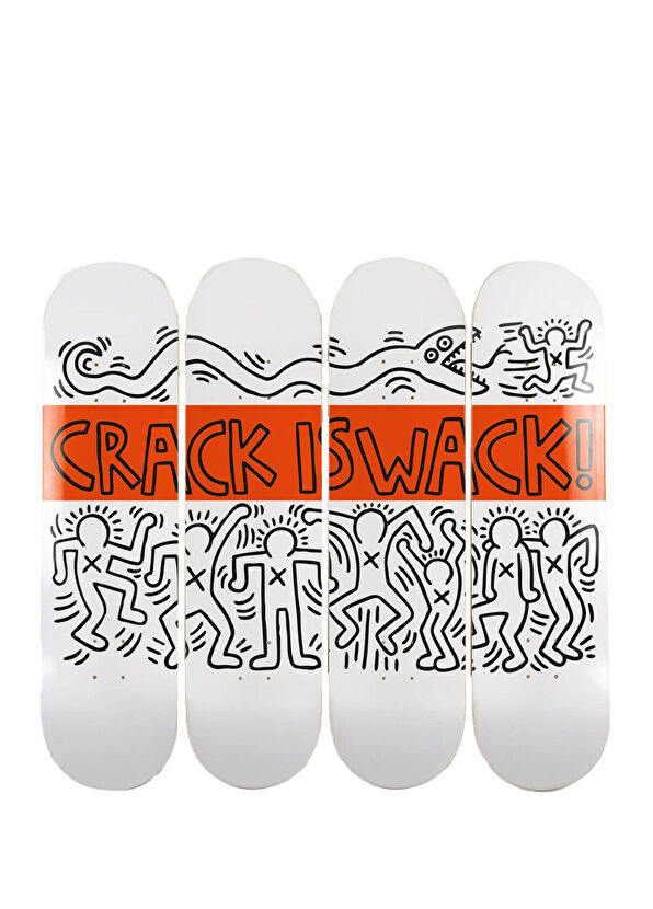 The Skateroom Keith Haring Crack Is Wack Kaykay Tablo - 1