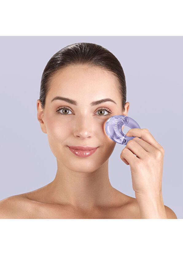 Geske Cool & Warm Eye Massager Mor Soğutma & Isıtmalı Göz Masaj Aleti - 4
