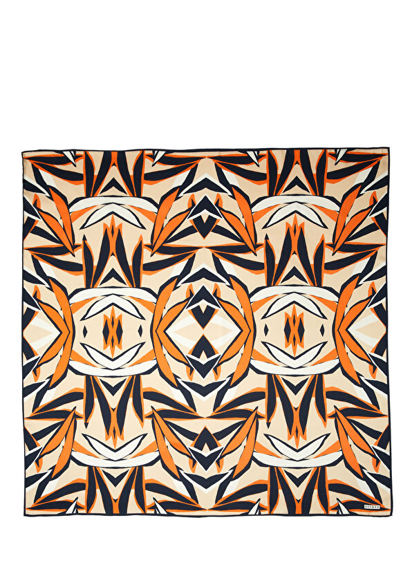 Beymen Club Çok Renkli Twill Eşarp - 1