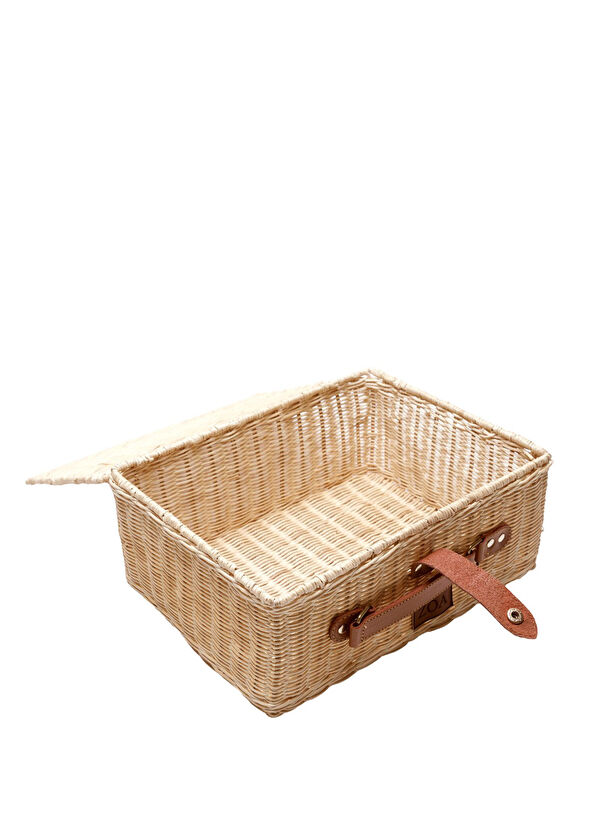 Zoa Collection Rattan Büyük Boy Bavul Sepet - 2
