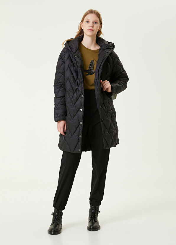 Beymen Club Siyah Elastik Paça Kargo Pantolon - 1