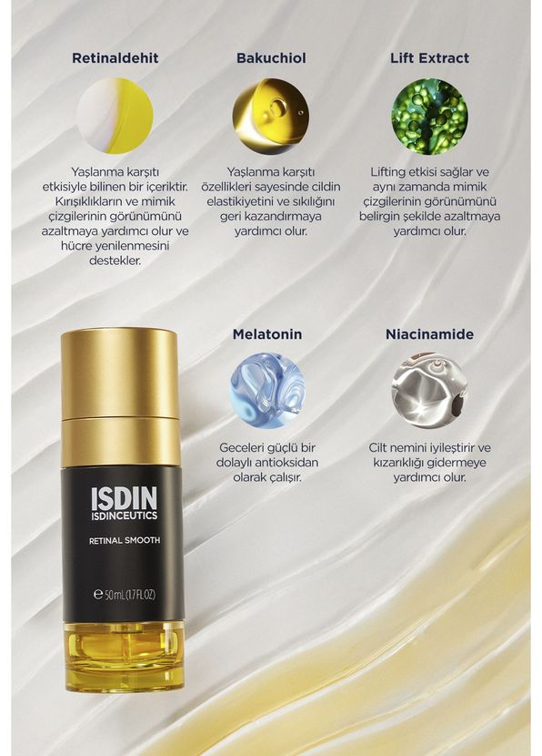 Isdin Isdınceutıcs Retina Smooth Radiant Skin Serum 50 ml - 4