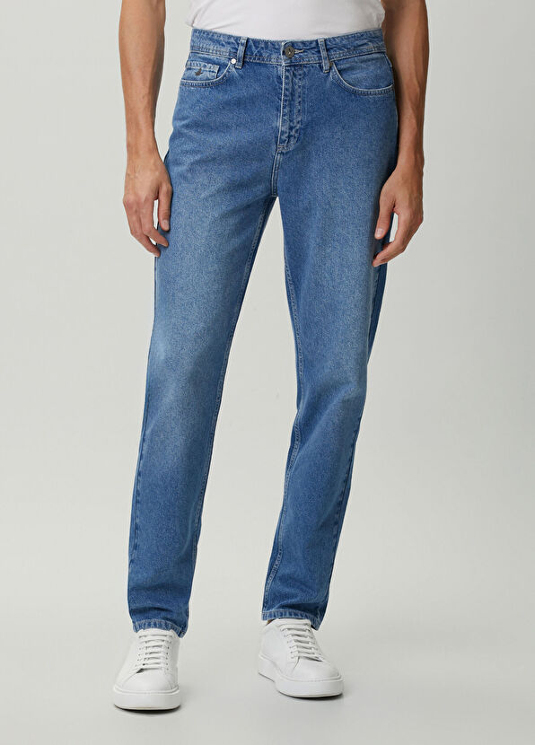 Beymen Club Loose Fit Blue Jeans - 2