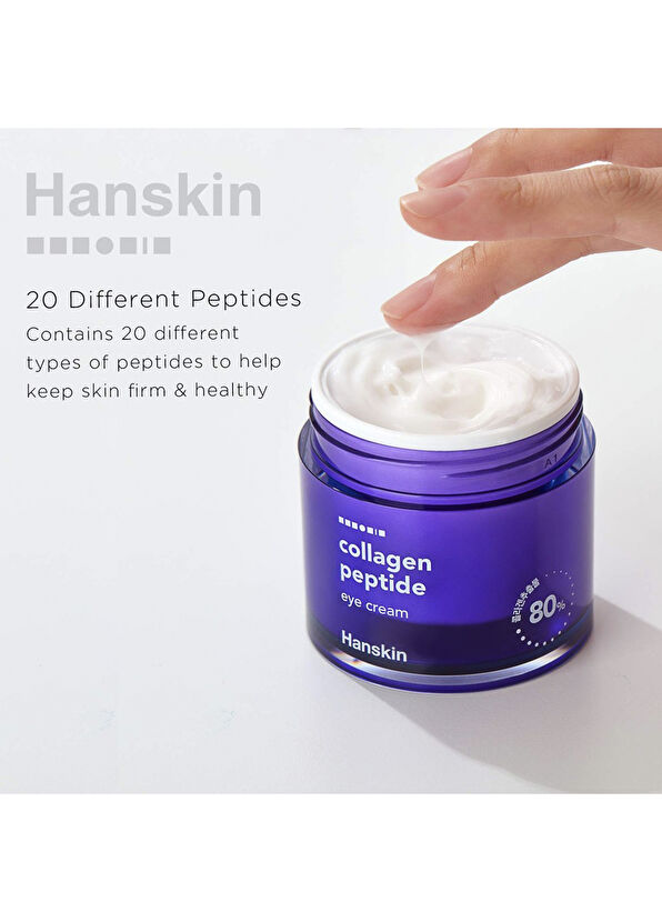 Hanskin Collagen Peptide Eye Cream Kırışıklık Karşıtı Nemlendirici Göz Çevresi Bakım Kremi 75 ml - 2