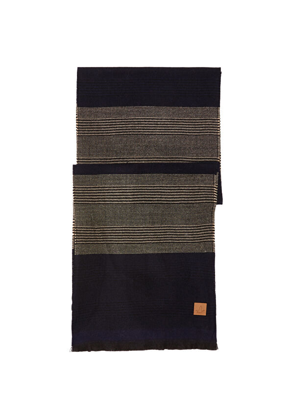 Beymen Club Lacivert Bej Erkek Atkı - 2