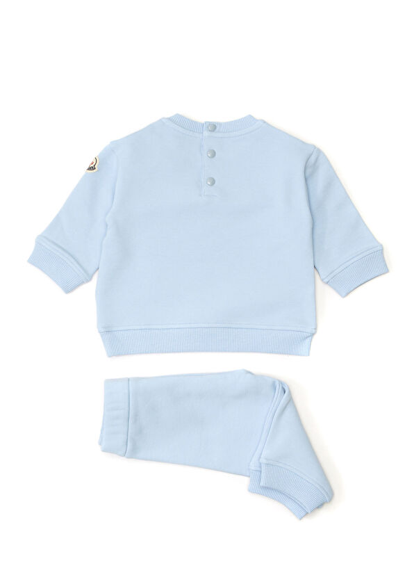 Moncler Light Blue 2-Piece Unisex Baby Set - 2