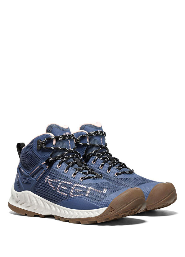 Keen Nxis Evo Vintage Indigo Harbour Grey Waterproof Women's Hiking Boot - 2