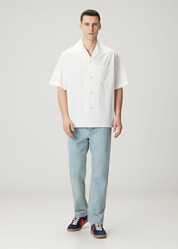 Valentino White Short Sleeve Shirt - 2