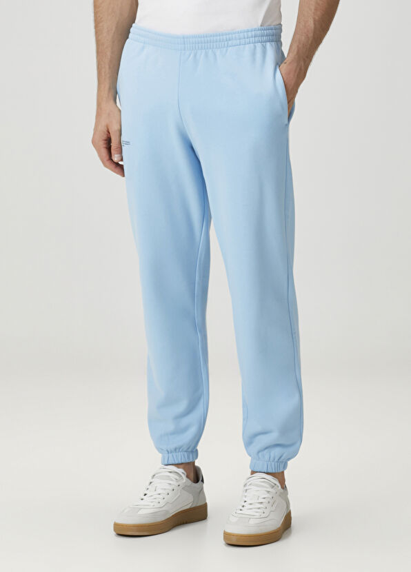 Pangaia Light Blue Organic Cotton Sweatpants - 2