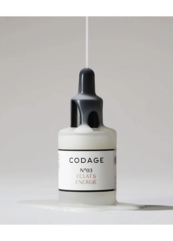 Codage Paris Serum No 03 Radiance & Energy Canlılık ve Işıltı Veren Yaşlanma Karşıtı Yüz Serumu 30 ml - 3