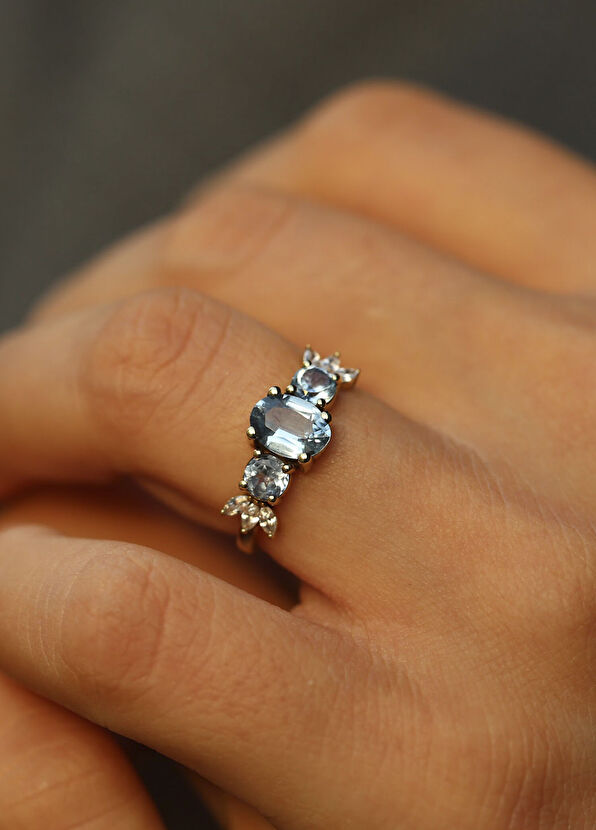 The Anoukis Bliss Pırlantalı 14 Ayar Altın Kadın Yüzük - 4