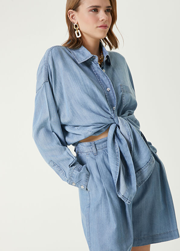 Beymen Club Mavi City Şort - 2