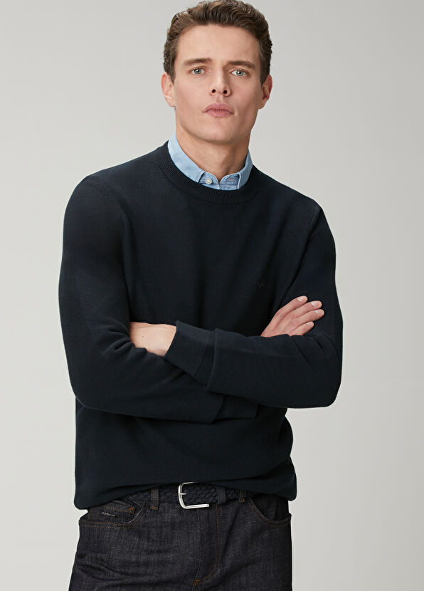 Beymen Club Lacivert Basic Kazak - 1