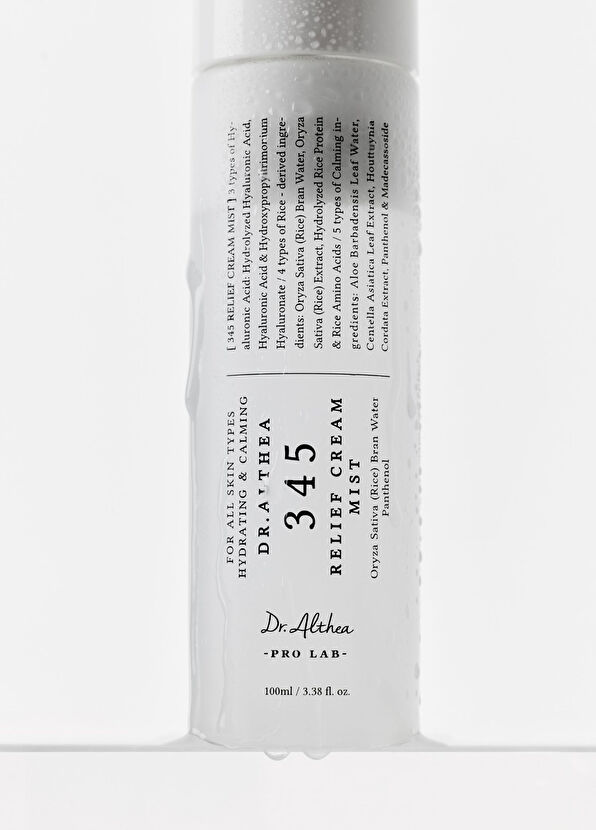Dr. Althea 345 Relief Cream Mist Soothing Moisturizing Face Cream 100 ml - 4