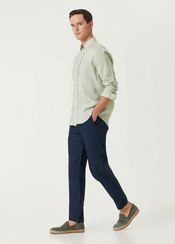Beymen Club Comfort Fit Cagla Linen Shirt - 3
