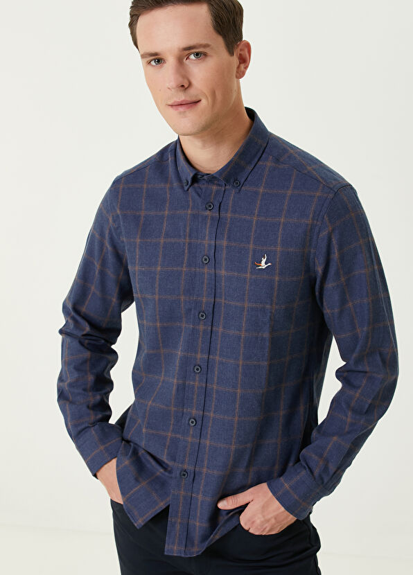 Beymen Club Comfort Fit Indigo Gömlek - 2