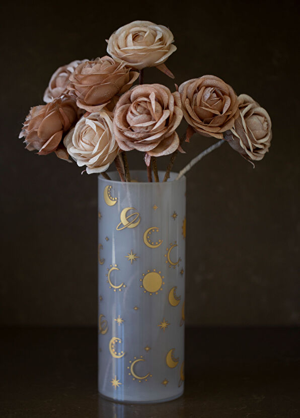 Leone di Fiume Celeste Giorno Crystal Vase - 3