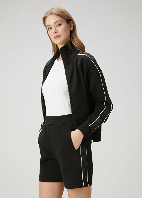Beymen Club Black Jersey Shorts - 1