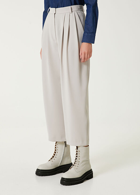 Beymen Club Stone Draped Pants - 4