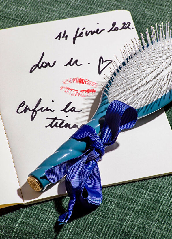 La Bonne Brosse Brosse Large N04 Bleu Encre Saç Fırçası - 2