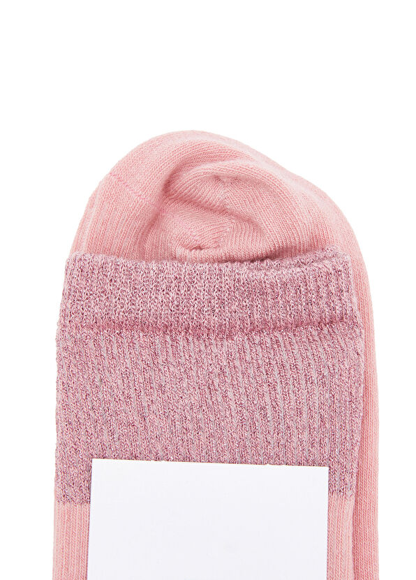 Beymen Club Pembe Simli Kadın Soket Çorap - 2