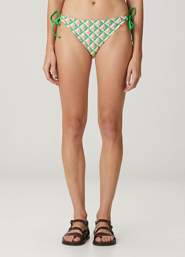 Beymen Club Multicolored Monogram Triangle Bikini Bottoms - 2