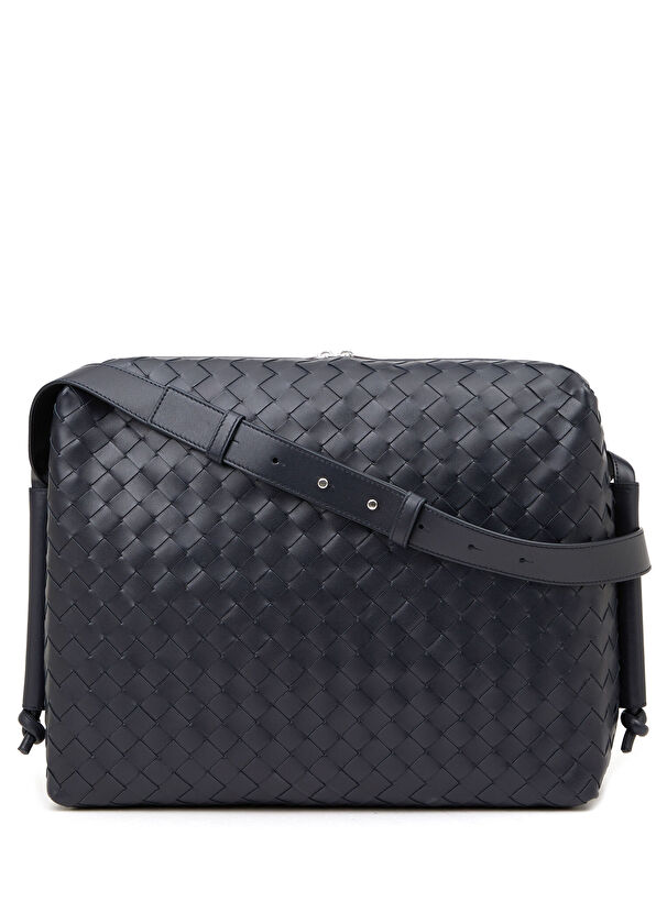 Bottega Veneta Siyah Silver Kadın Deri El Portföyü - 1