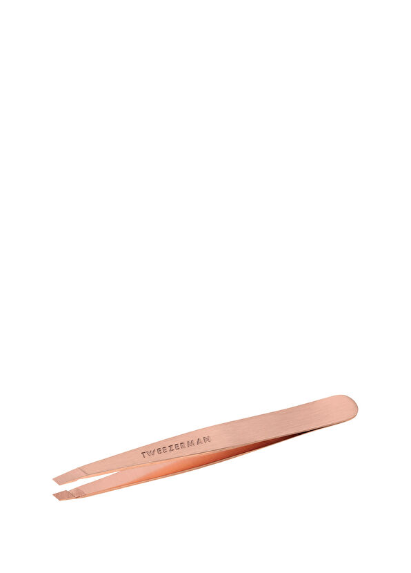 Tweezerman Oblique Tip Rose Gold Tweezers - 1