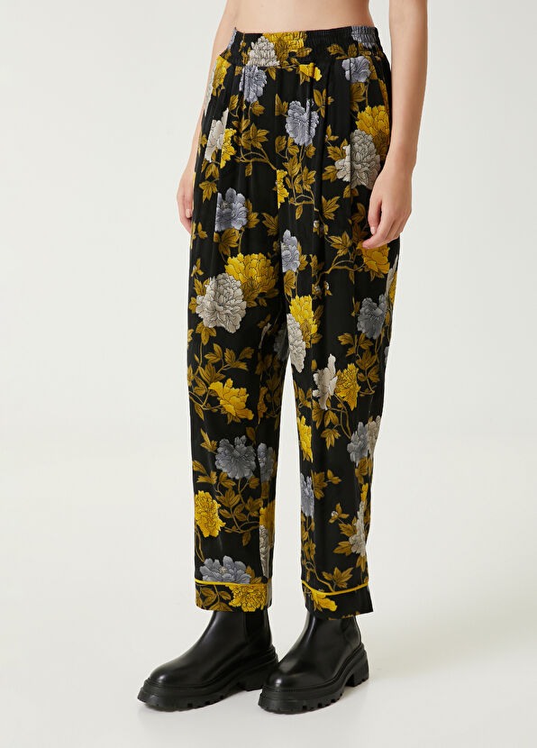 Beymen Club Siyah Desenli Pantolon - 2