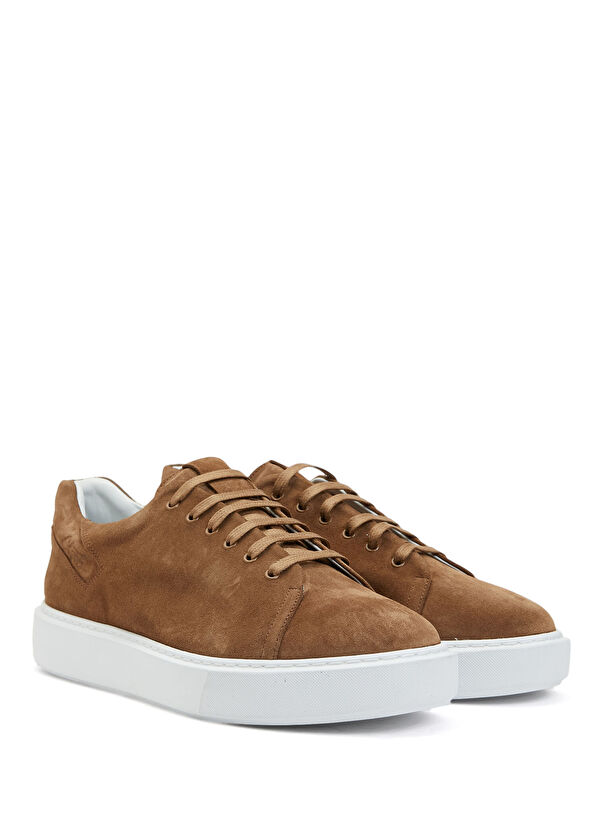 Beymen Club Mink Mens Suede Sneakers - 2