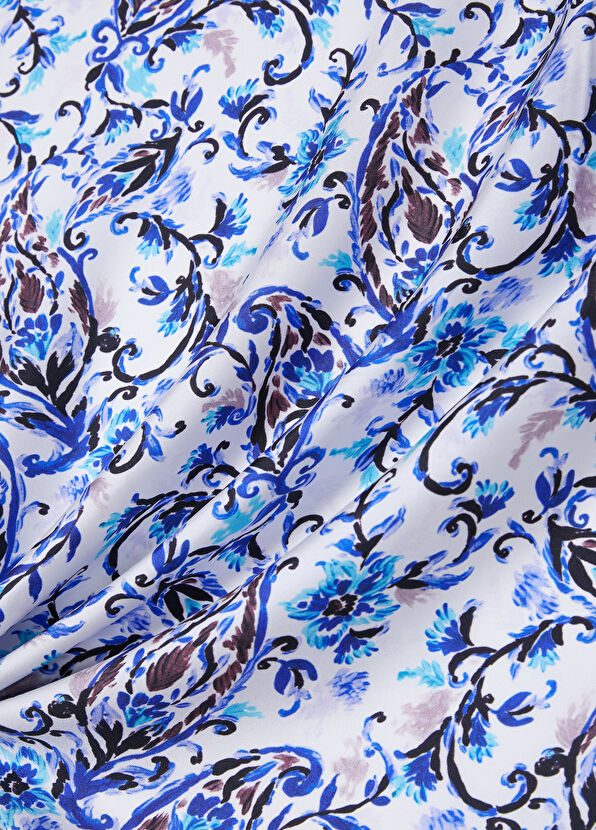 Beymen Club Çok Renkli 90x90 cm İpek Eşarp - 2