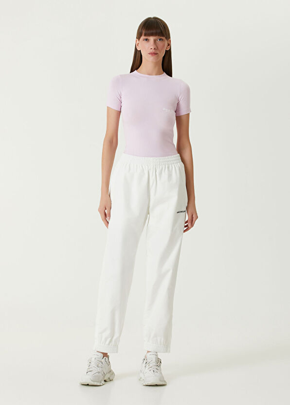 Balenciaga Beverly Hills Fitted Pembe T-shirt - 2