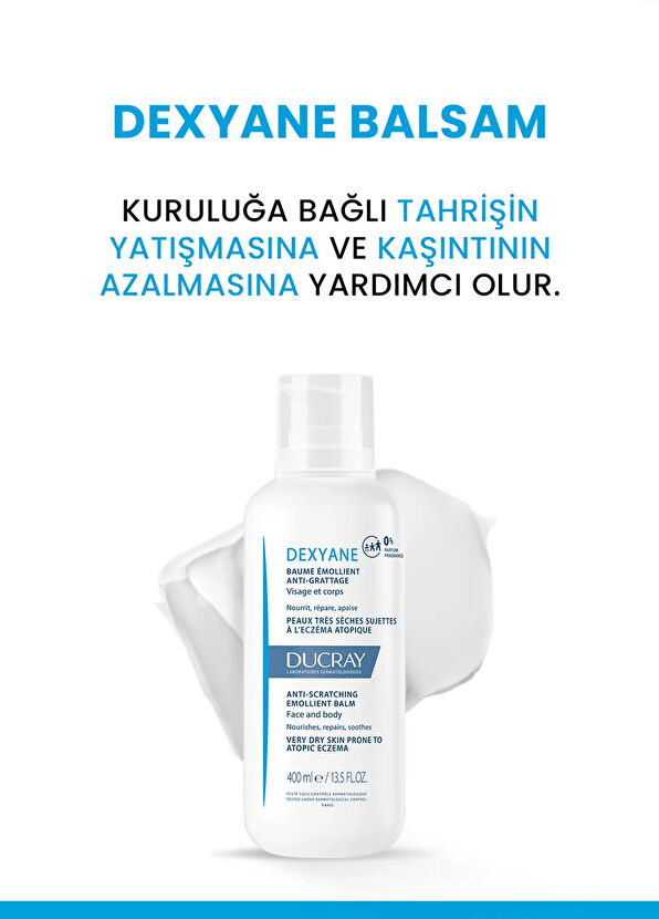 Ducray Dexyane Baume Anti-Dryness Moisturizing Balm 400 ml - 2