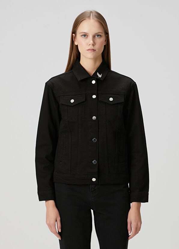Beymen Club Black Denim Jacket - 1