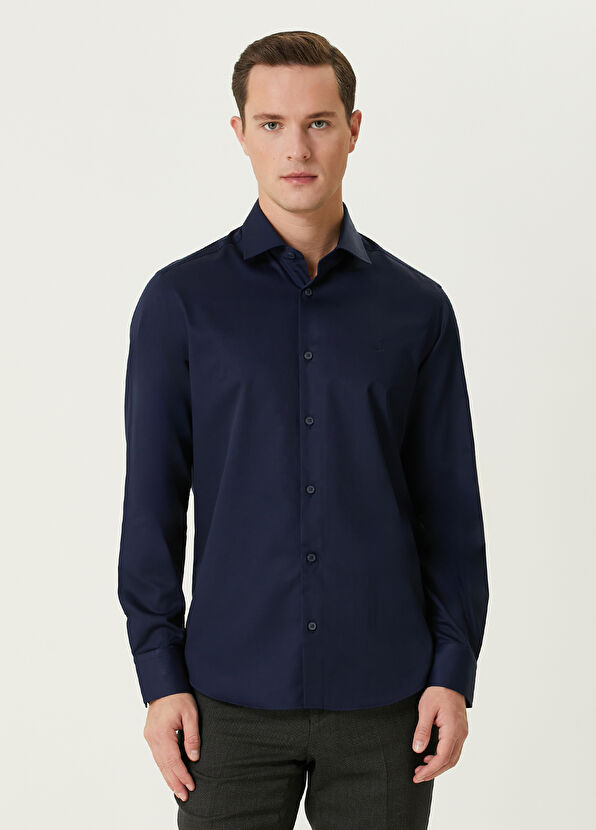 Beymen Club Comfort Fit Lacivert Gömlek - 1