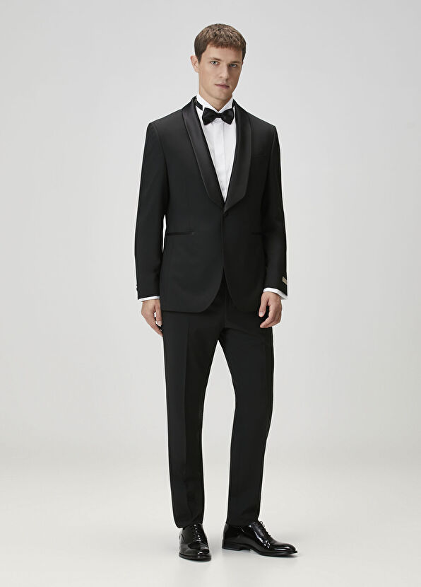 Beymen Collection Black Wool Tuxedo - 1