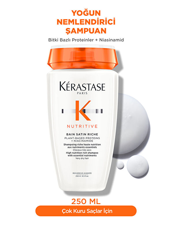 Kerastase Nutritive Bain Satin Riche Yoğun Nemlendirici Şampuan 250 ml - 2