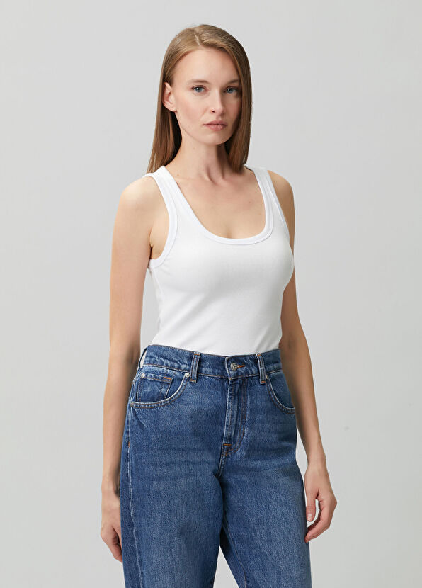 Beymen Club White Tank Top - 1