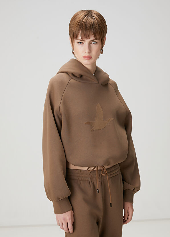 Beymen Club Mink Hooded Sweatshirt - 4