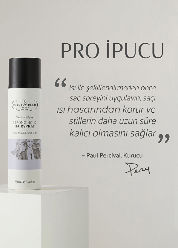 Percy & Reed Session Styling Güçlü Tutuşlu Saç Spreyi 250 ml - 2