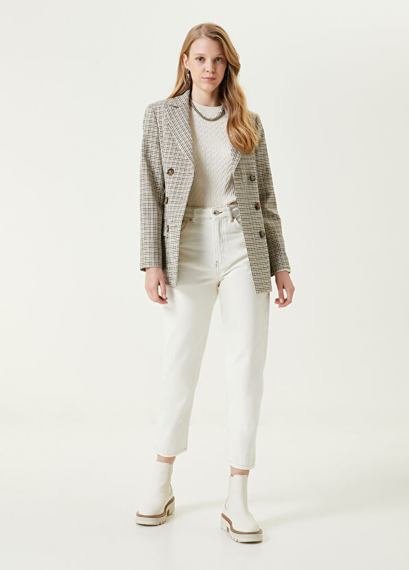 Beymen Club Ekru Örgü Kazak - 2