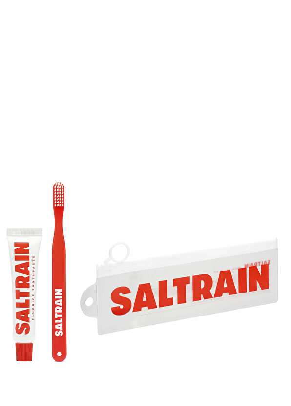 Saltrain Fluoride Diş Macunu + Diş Fırçası Seyahat Seti - 3