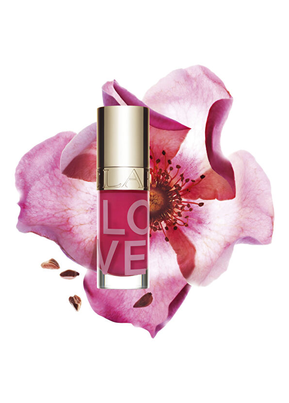 Clarins Love Theme 31 Rosy Kiss Fuchsia Moisturizing Lip Oil 7 ml - 2