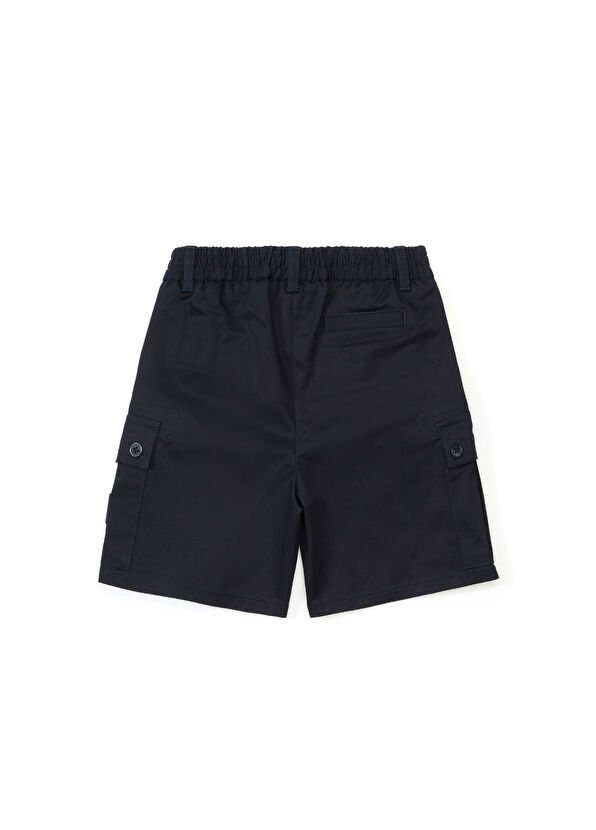 Dolce&Gabbana Lacivert Erkek Bebek Bermuda - 2