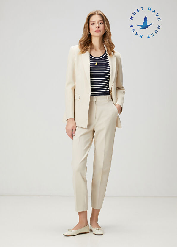 Beymen Club Bej Bonbon Cigarette Pantolon - 1