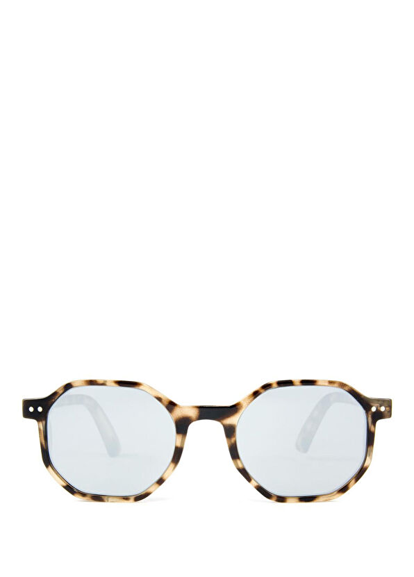 Sun's Good The Octagon Mirrored Sunglasses - 1