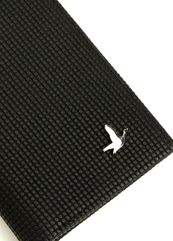 Beymen Club Black Men's Leather Card Holder - 4