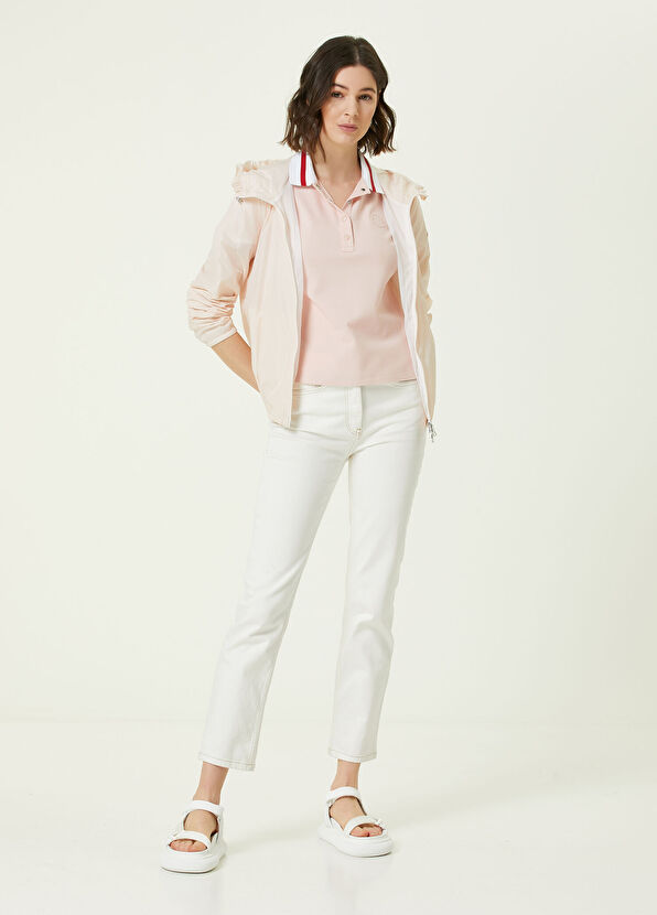 Parillons Pudra Kapüşonlu Yağmurluk - Görsel 3